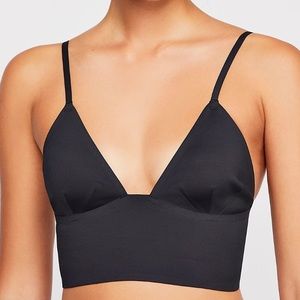 Free People Black Sage Longline Neo Bralette